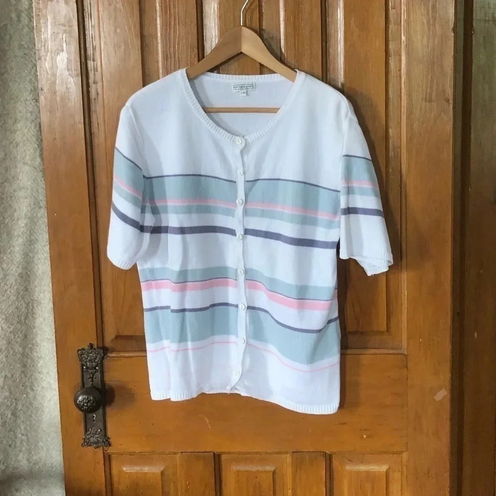 Vtg Cottage Cove  Sweater